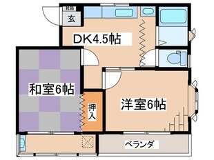 サンシャイン中野の物件間取画像